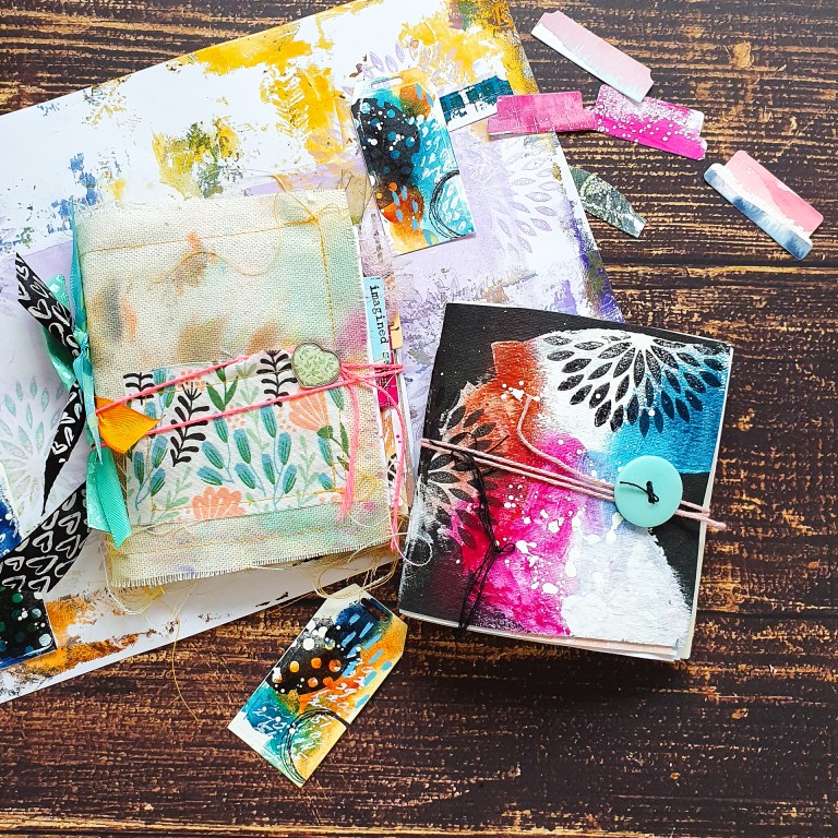 DIY Art Journal – How to make your own Journal – Free Video Tutorial ...