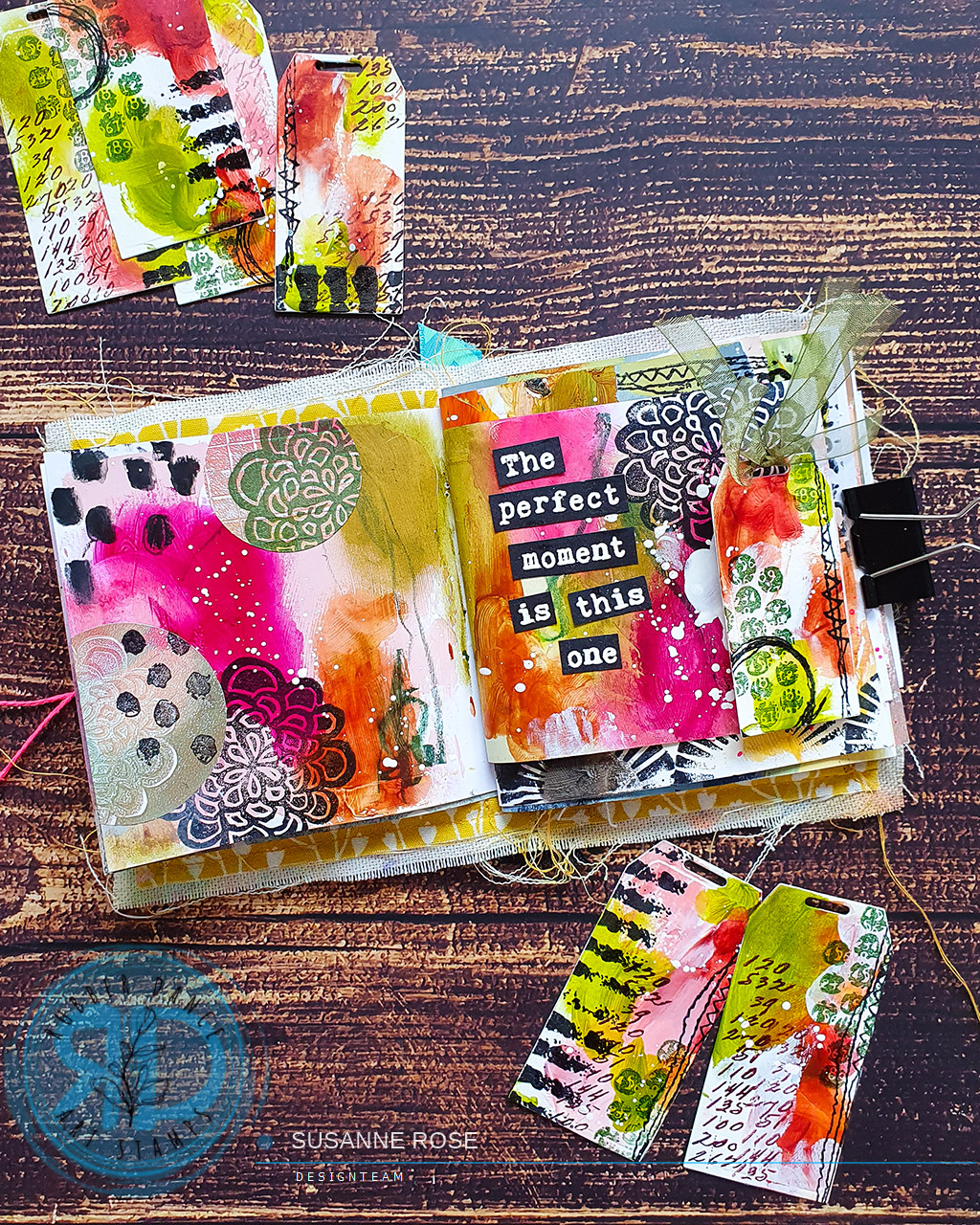 Art Journal Inspiration Susanne Rose Art