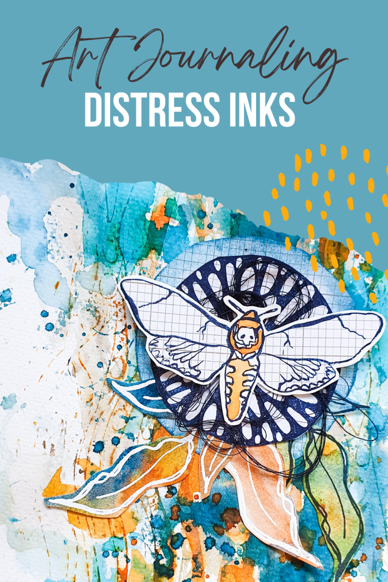 Distress Inks and Stencil Smooshing – I am enjoying this technique so ...