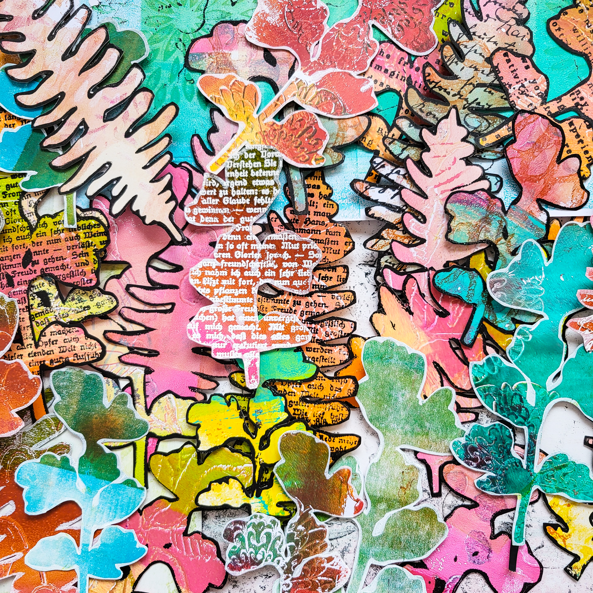 Collage Fodder with the Gel Plate – Video Tutorial – Susanne Rose
