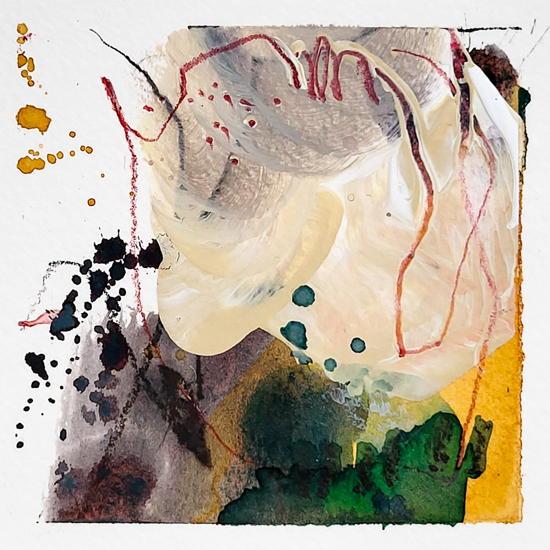Let's make some mini abstracts today – Susanne Rose Art