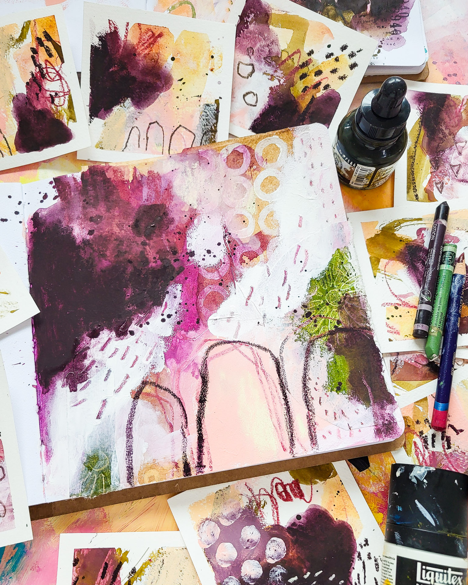 From Small to Big – Abstract Painting Process – YouTube&nbsp;Membership