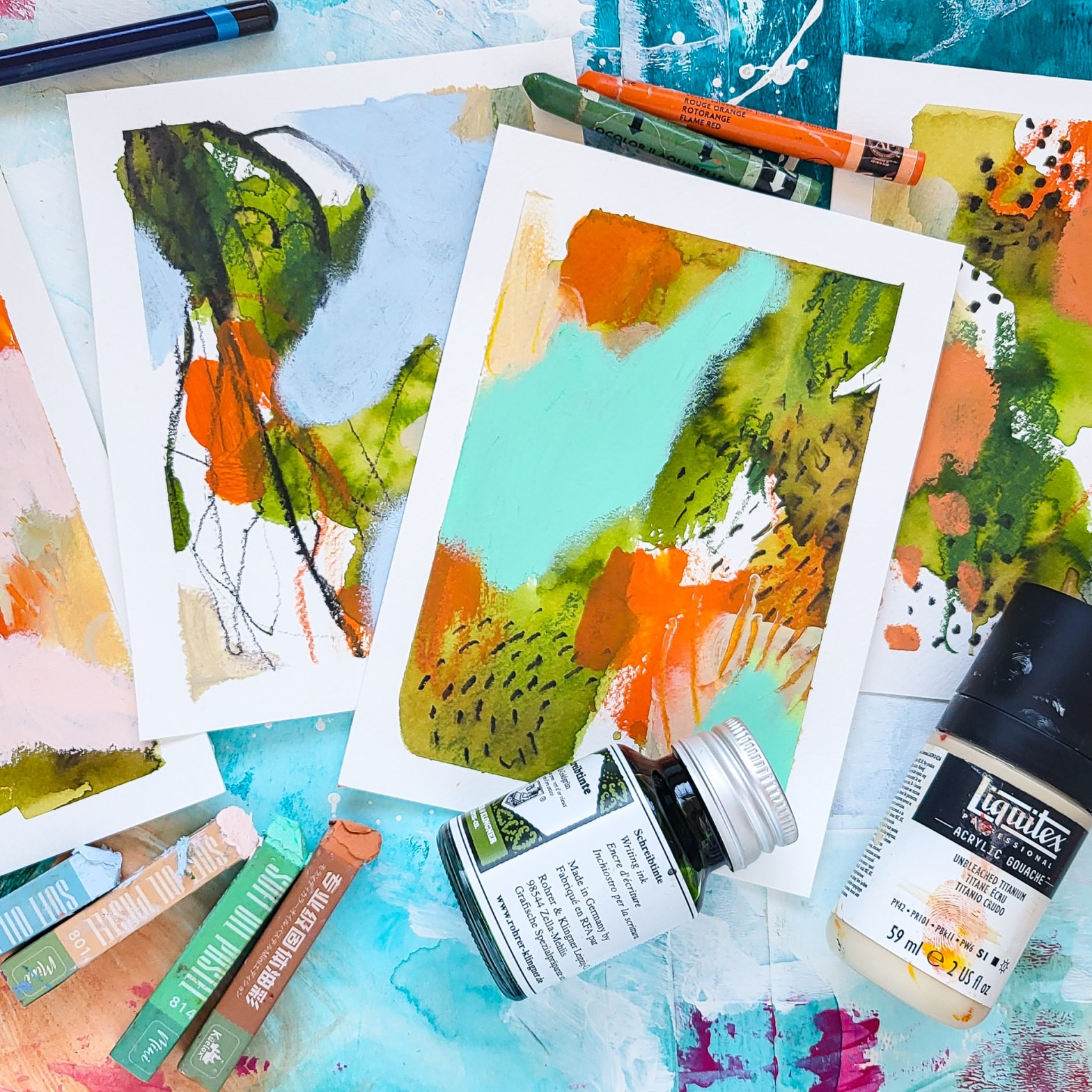 Colour Study and Abstract&nbsp;Paintings